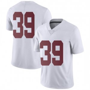 NCAA Men's Alabama Crimson Tide #41 Carson Ware Stitched College Nike Authentic No Name White Football Jersey ZN17D03UH